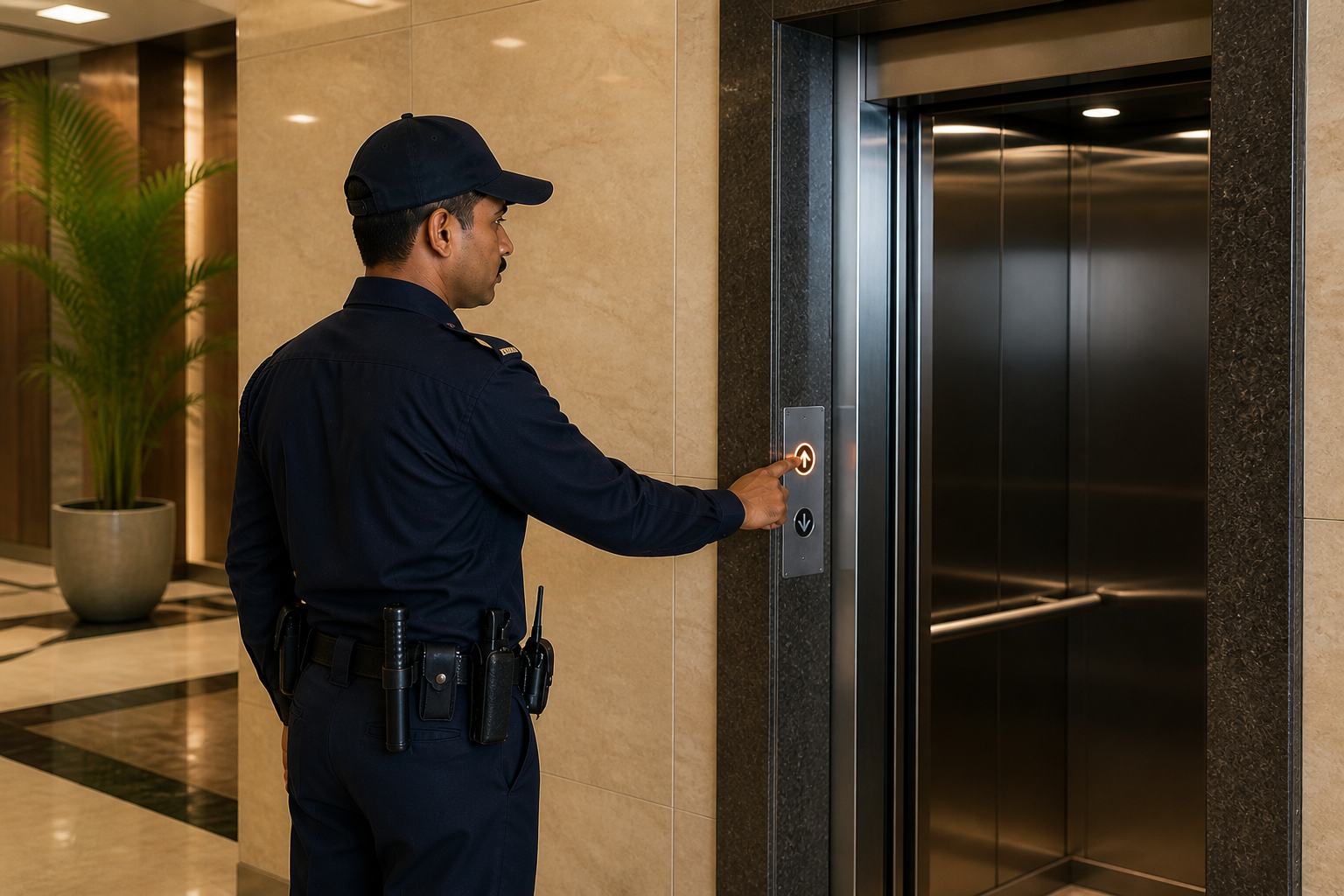 Lift operating security